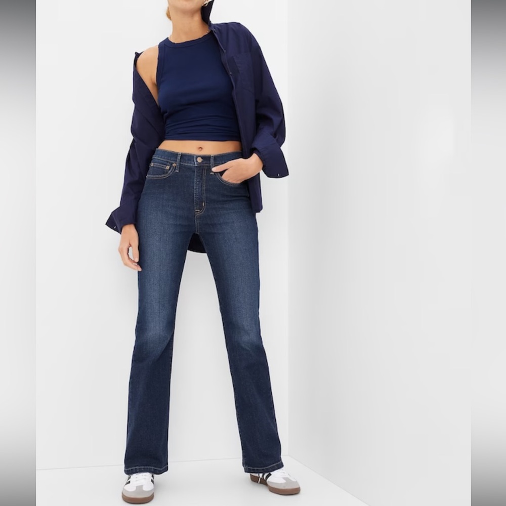 Gap 70s High Rise Flare